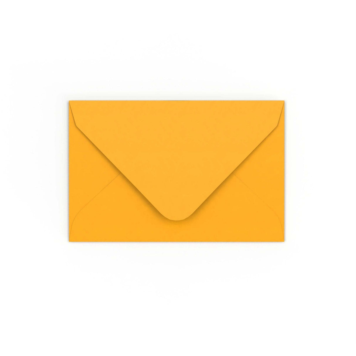 Dark Yellow Gummed V-Flap Envelope (65 x 94mm)