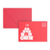 Christmas Envelopes Santa Clause Dark Red 162 x 229 mm (C5)