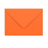 C5 Orange Gummed V-Flap Envelope (162 x 229mm)