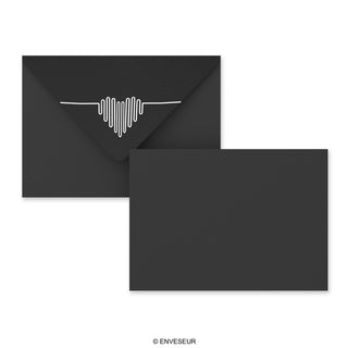 Valentine&#039;s Day envelopes ”Heartbeat”