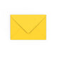 C6 Mid Yellow Gummed V-Flap Envelope (114 x 162mm)