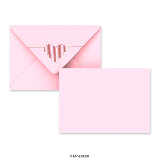 Valentine&#039;s Day envelopes ”Heartbeat”