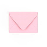 C7 Pale Pink Gummed V-Flap Envelope (82 x 113mm)