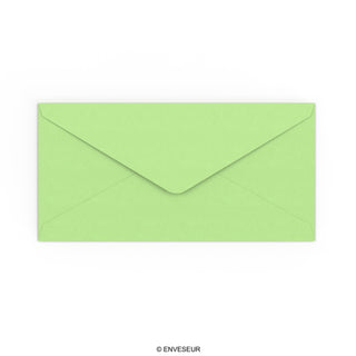 110x220 mm (DL) Pale Green Coloured Envelope