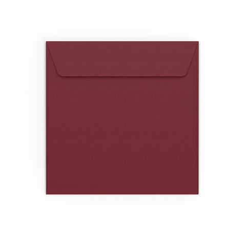 Burgundy envelopes