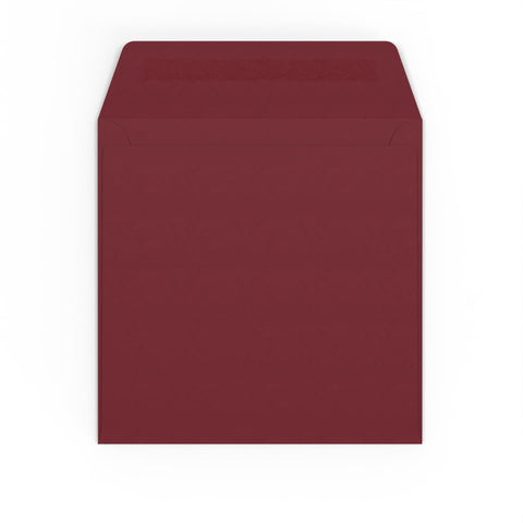 Burgundy envelopes
