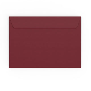 Burgundy envelopes
