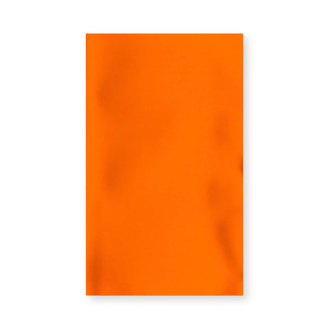 Matt Finish Foil Bags Orange 250 x 180 mm