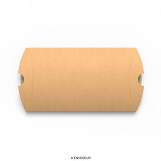 Kraft pillow boxes