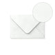 White Hammer Gummed V Flap Envelope (65 x 94mm)