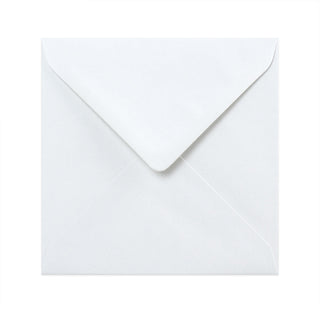 V-Flap Recycled Envelopes White 130 x 130 mm