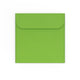 CD Window Envelopes Green 85 x 85 mm