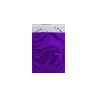 Metallic Finish Foil Bags Purple 162 x 114 mm (C6)