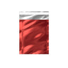 Metallic Finish Foil Bags Red 162 x 114 mm (C6)