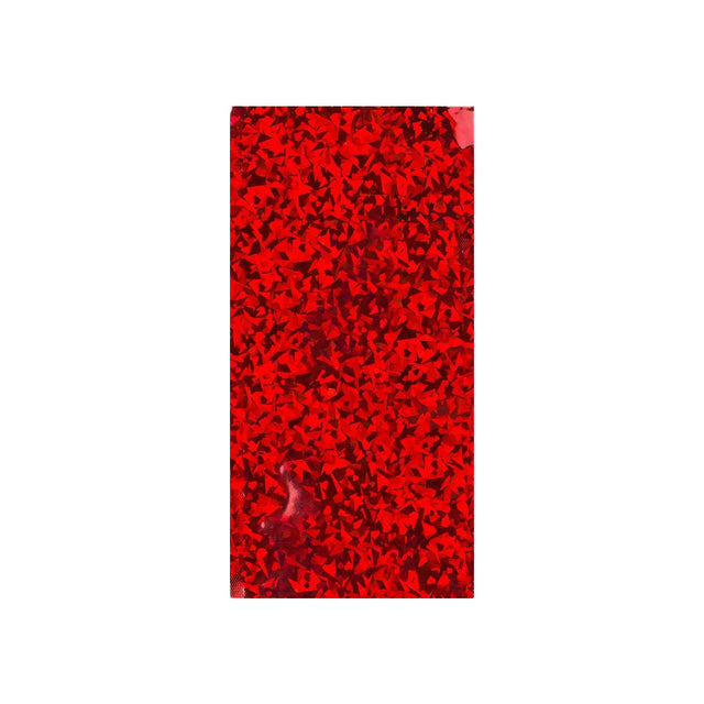 Holographic Finish Foil Bags Holographic Red 229 x 114 mm (DL)